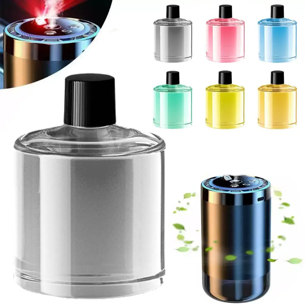 Smart Car Air Freshener Adjustable Car Smell Air Scent Ceiling Starry Scent Light 30-50ml Car Sky Automatic Ambient Freshener