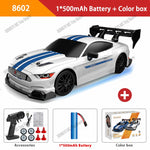 RC Drift Car 4WD Remote Control High Speed Racing Vehicle with LED Lights 2.4GHz Radio close-up view
