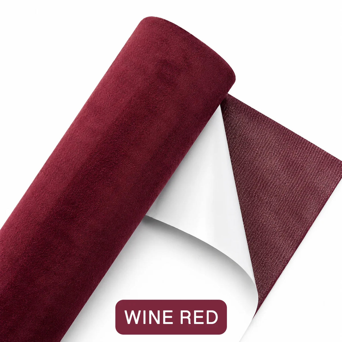 10-300cm Suede Self Adhesive Car Wrap Film Leather Velvet Elastic Patch Fabric Repair alternate view