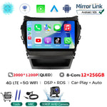 Android 16 Car Radio for Hyundai Santa Fe 2013-2017 | GPS Navigation Stereo additional angle