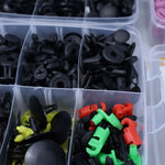 680pcs/Box Auto Fastener Clip 23 Sizes Mixed Car Body Push Retainer Pin Rivet Bumper Door Trim Panel Retainer Fastener Kit
