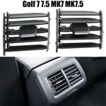 1pc Car Rear Armrest Center A/C Air Conditioning Air Vent Grill Folding Clip Trim For Golf 7 7.5 MK7 MK7.5 2013-2020