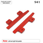 MN Series 82 82S Off-road Vehicle Parts - Metal Upgrade Accessories: Front and Rear Axles, Transmission Shaft, Tie Rods, Frame