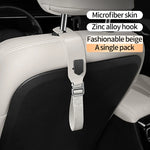 Universal Car Zinc Alloy Seat Back Hook Multifunctional Rear Storage Hook for Vehicle alternate view