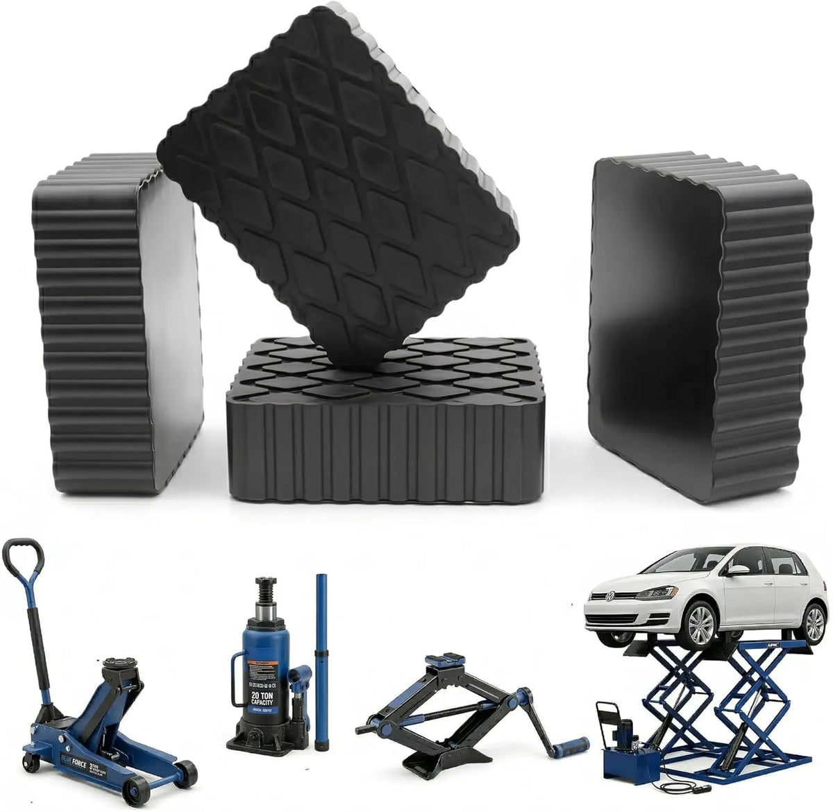 Jack Pad Support Shock-Absorbing Car Lift Rubber Blocker Jack Pad For Car Jacks Lifting Equipment El