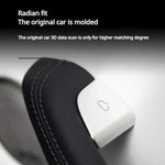 4PCS Door Button Decoration Sticker for Tesla Model 3 Highland Model Y Juniper | ABS alternate view