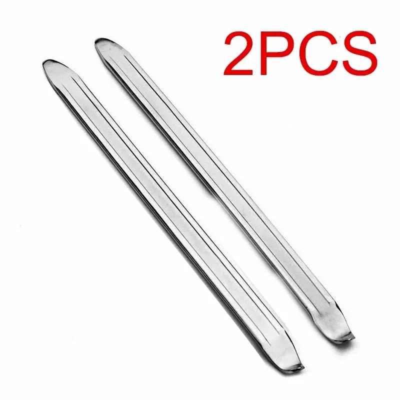 Car Repair Tools Steel Spoon Tire Iron Rim Opener Lever Changer Motorcycle Cycling Rep close-up view