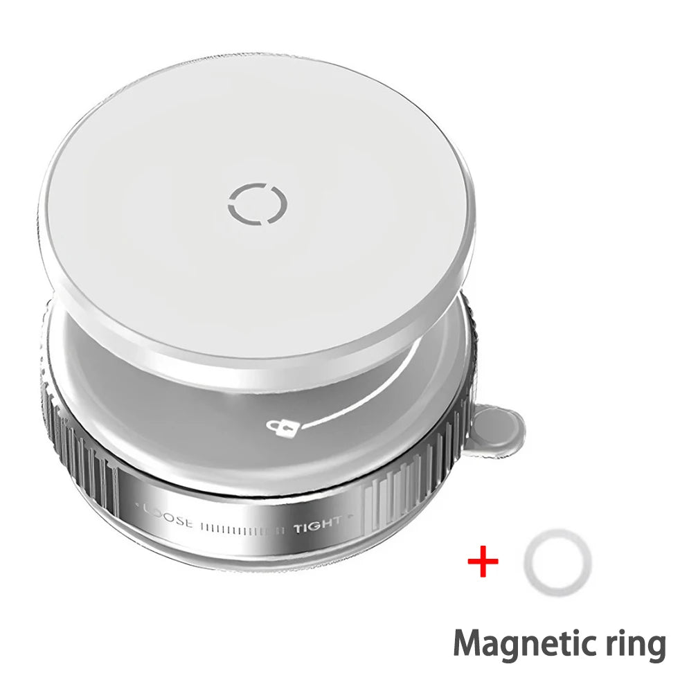 MagSafe Magnetic Car Phone Holder 360° Rotation Vacuum Suction Mount detail view
