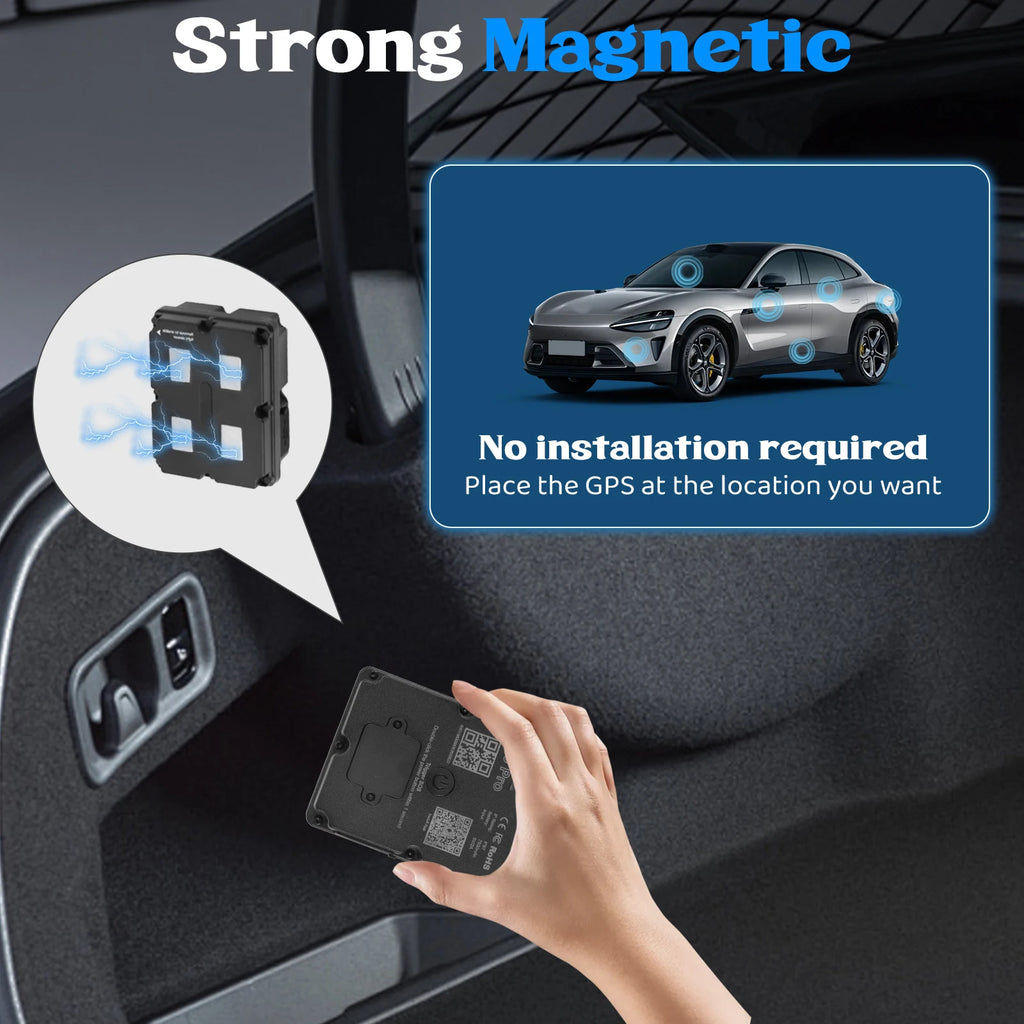4G GPS Tracker for Van Life Camper Motorhome | Real-Time Tracking, Anti-Theft & SOS A lifestyle view
