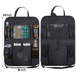 Car Backseat Organizer with Touch Screen Tablet Holder Auto Storage Pockets Cover Car alternate view