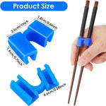 6PCS Reusable Training Chopsticks Helpers Right Left Handed Non-Slip Reusable and Rep alternate view
