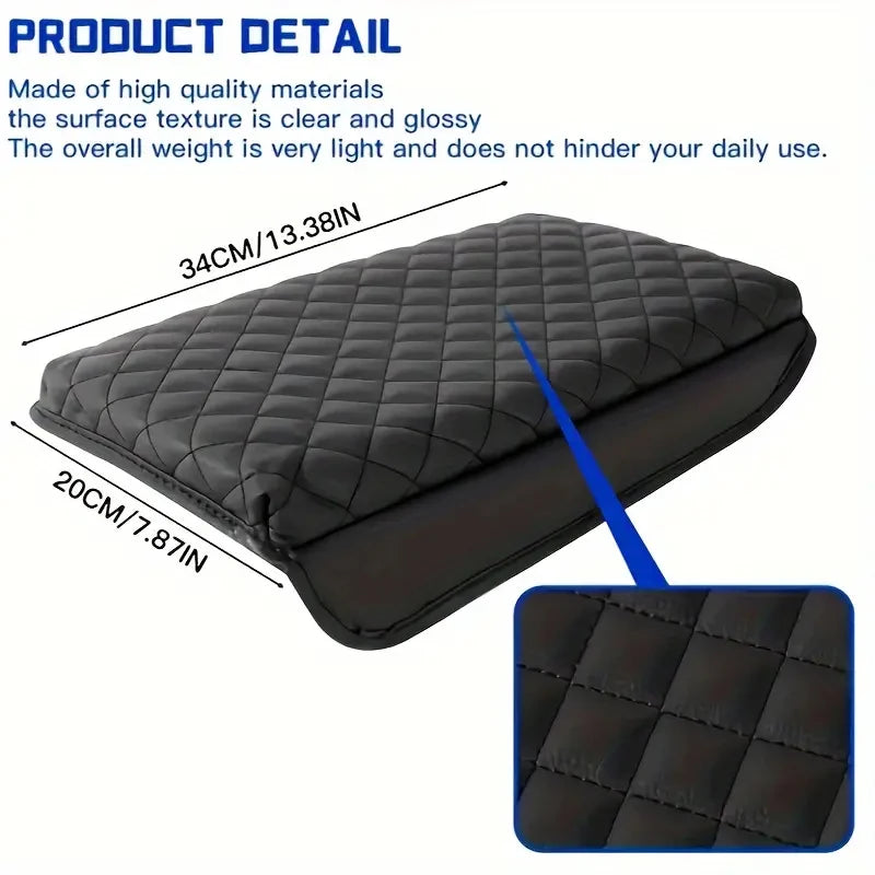 For Tesla Model 3 Model Y Car Armrest Cushion Rest Arms Pad 2023 2024 2025 Console Bo alternate view