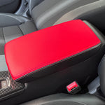 For Honda 2023 Civic 11th Gen Civic Car Armrest  Mat Center Storage Box Pad Protector Leather Cover Decoration Accessories