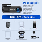2K Dash Cam WiFi Car DVR | 1440p Night Vision with GPS and Parking Monitor detail view