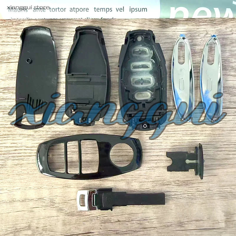 HU66 Blade 3 4 Buttons Car Key Housing Key Case Shell for Vw Volkswagen for Touareg alternate view