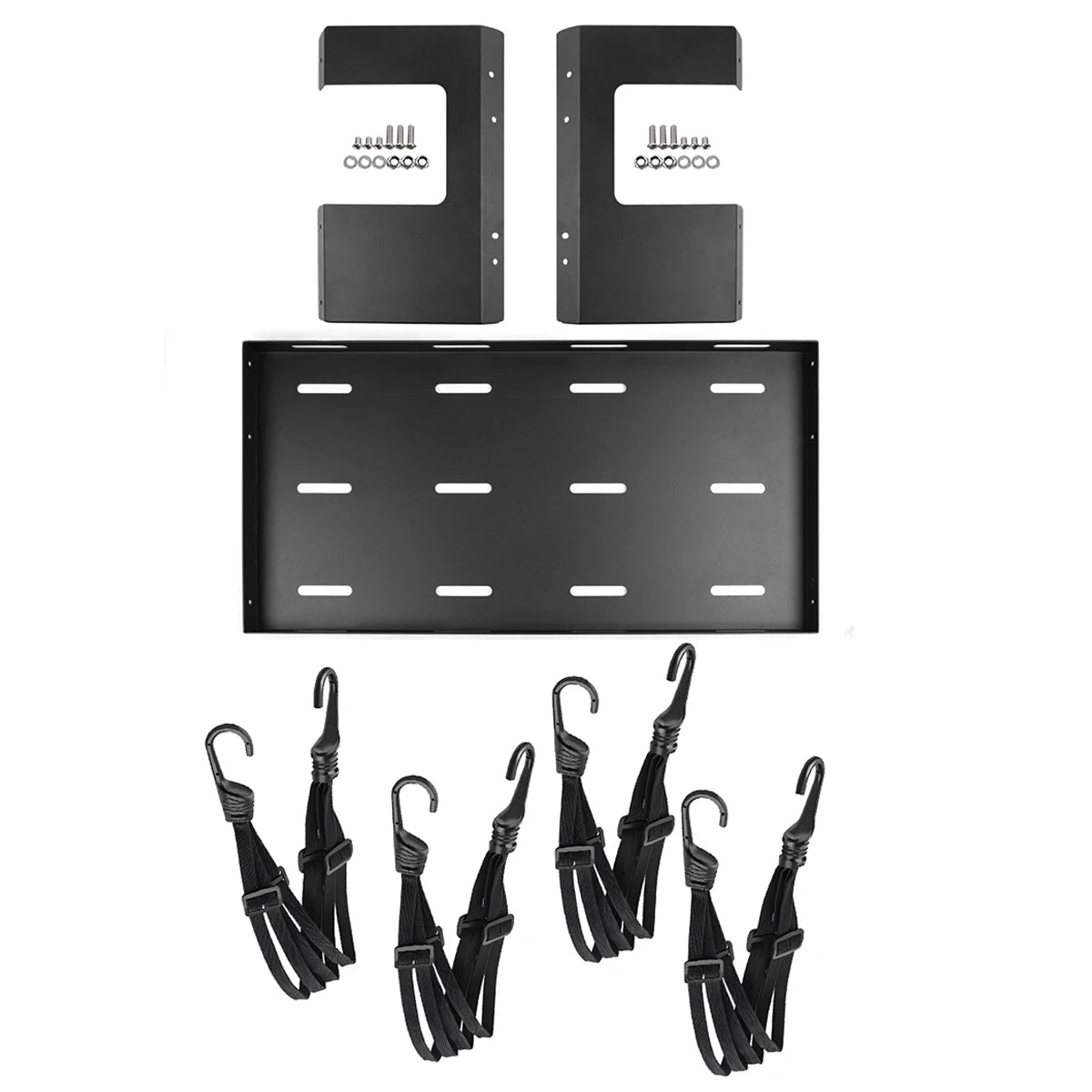 Car Trunk Organizer Elastic Straps for Jeep TJ JL JK JKU Wrangler JT Gladiator 1997-2 alternate view