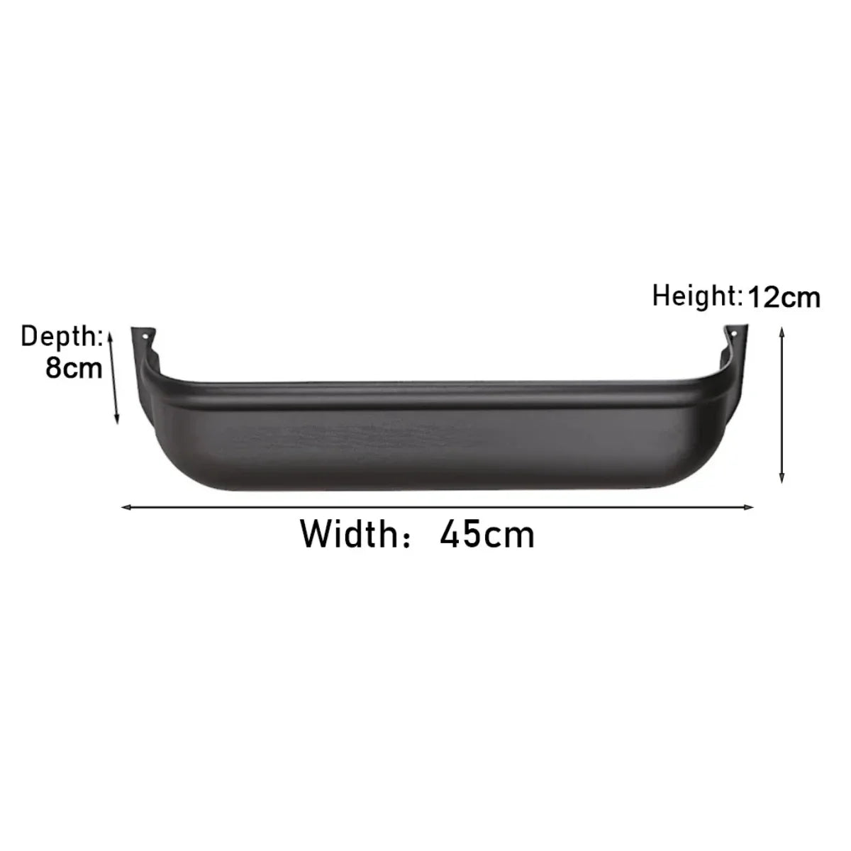 Car Door Handle Storage Box For Van Camper Universal Fit Door Panel Tray Armrest Or additional angle