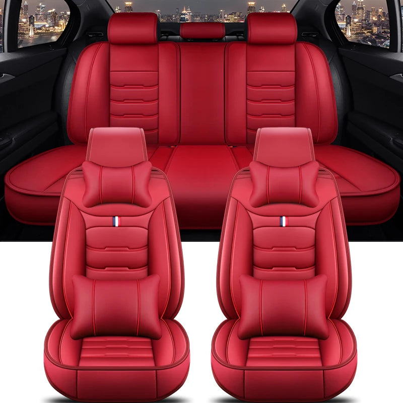 Universal Car Seat Cover for VW All Models Polo Golf Passat CC Touran Tiguan Toureg To close-up view