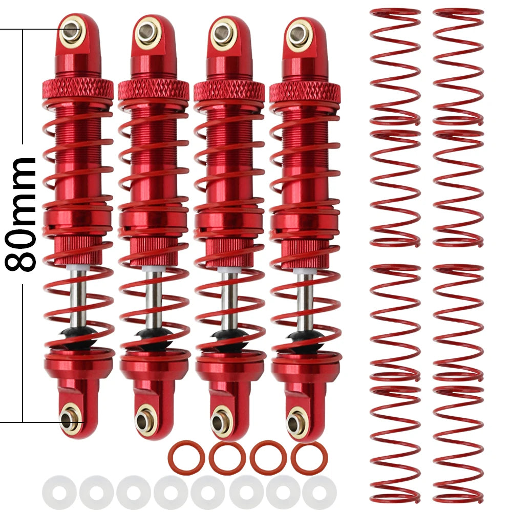 Metal Shock Absorber Oil Damper for 1/10 RC Crawler AXI03007 SCX10 D90 RBX10 TRX4 detail view
