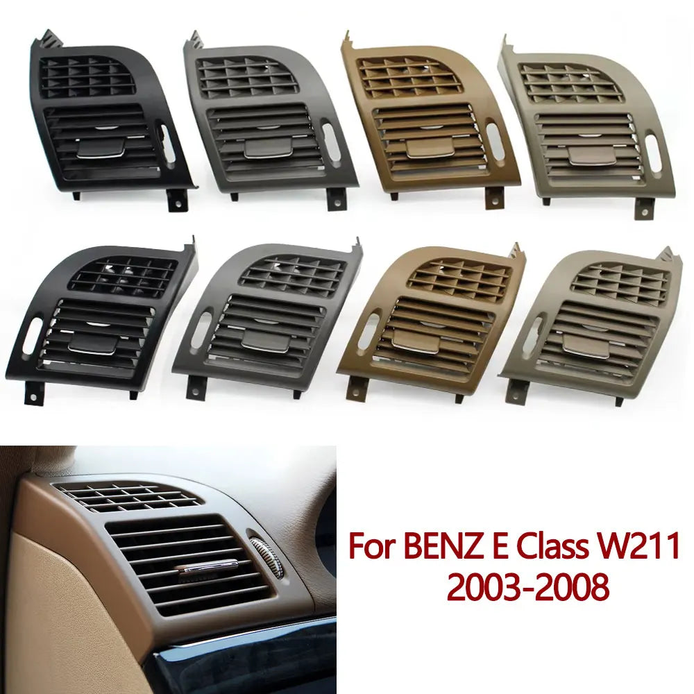 W211 Car Front Dashboard Air Conditioning Left Right AC Vent Grille Outlet Panel Cover For Mercedes BENZ E-Class W211 2003-2008