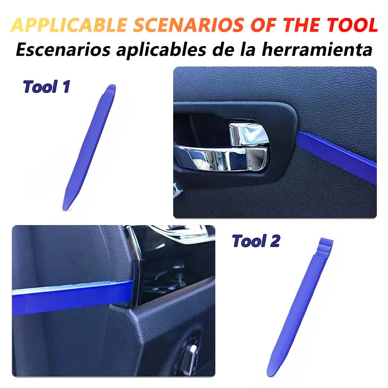 Car Hand Tool Set Car Disassembly Tool Kit Stereo Repair DVD Repair Tool Dashboard Removal Tool Interior Plastic Trim Panel