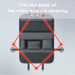 Car Seat Back Storage Bag Organizer with Foldable Table Tray