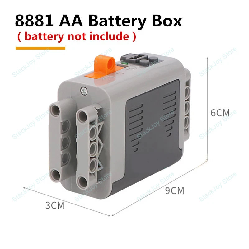 Technical Parts Power Functions Multi-Tool Servo Train Motor Component lifestyle view