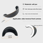 Carbon Fiber Rear Camera Rain Cover Dustproof Lens Shield additional angle