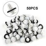 50Pcs Auto Bumper Mudguard Automotive Fastener Clip Car General Accessories Car Interior Door Panel
