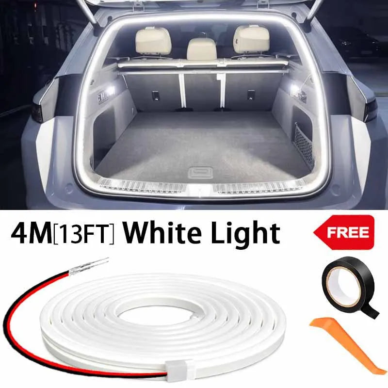 Car High Brightness Trunk Lighting Ambient Light Interior Decoration LED Wiring Free lifestyle view