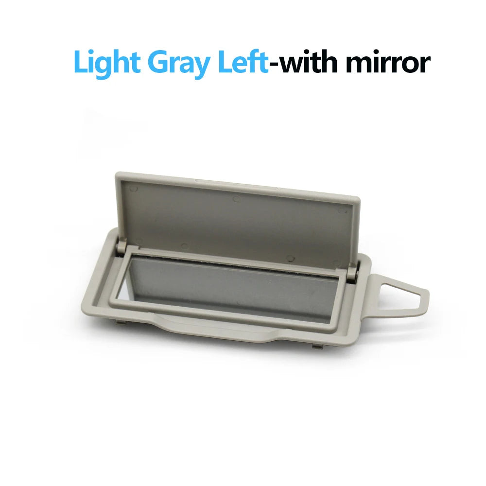 W204 X204 Car Front Sun Visor Mirror Makeup Sun Shade Cosmetic Mirror Cover For Mercedes BENZ C GLK C204 C200 C250 C260 GLK300