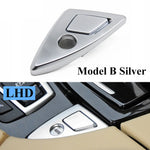 LHD RHD Black Silver Car Central Armrest Glove Box Switch Button For BMW 5 Series F10 lifestyle view