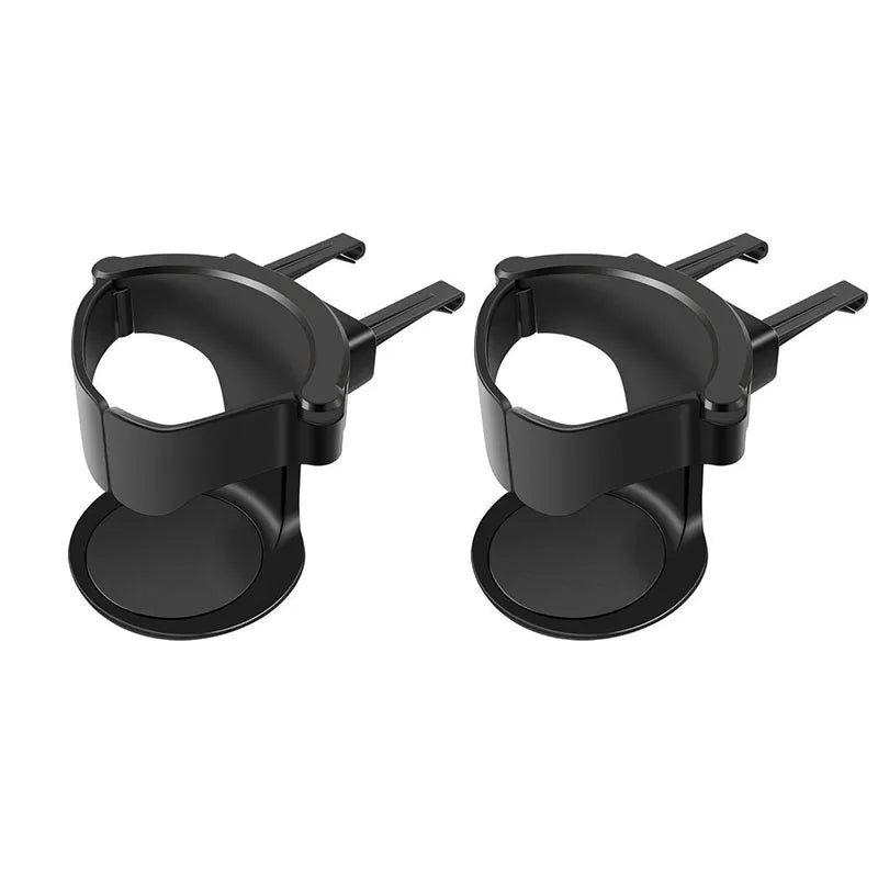 Universal Car Cup Holder | Air Vent Mount Drink Tray and Ashtray detail view