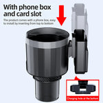Car Cup Holder Expander Adjustable Phone Holder Organizer