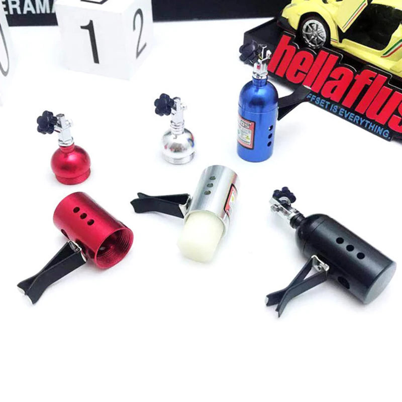 Hot Sale Car Air Freshener Nos Nitrogen Bottle Air Vent Aromatherapy Auto Aroma Outle Perfume Flavoring Fragrances Accessories