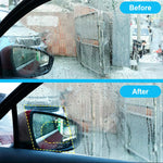 4pcs Car Rearview Mirror Protective Film Side Windows Sticker, Anti Fog Glare Rainproo close-up view