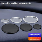 3PCS Car Dashboard Non-Slip Mats, Removable Sticky Silicone Gel Pad Multi-Functional Aut detail view