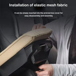 Car Armrest Pad Memory Foam Storage Box Vehicle Arm Rest Box Center Console Covers For Mazda CX-3 CX-5 CX-30 Car Interior
