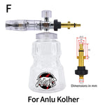 Aluminum Foam Lance Car Wash Foam Maker | Pressure Washer Foam Cannon detail view