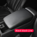 Armrest Box Cover For Audi A4 B9 A5 2017-2021 2022 2023 2024 S4 S5 RS4 RS5 Accessories Armrest Cover Trim Center Console Pad