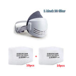 Reusable Washable Dust-proof Gas Mask Respirator Half Face Anti Haze Fog Safety Const lifestyle view