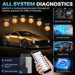 KINGBOLEN EDIAG ELITE OBD2 All Systems Auto Scanner 15 Resets Diagnostic Tool Bi-directional Control Scan Lifetime Free Update