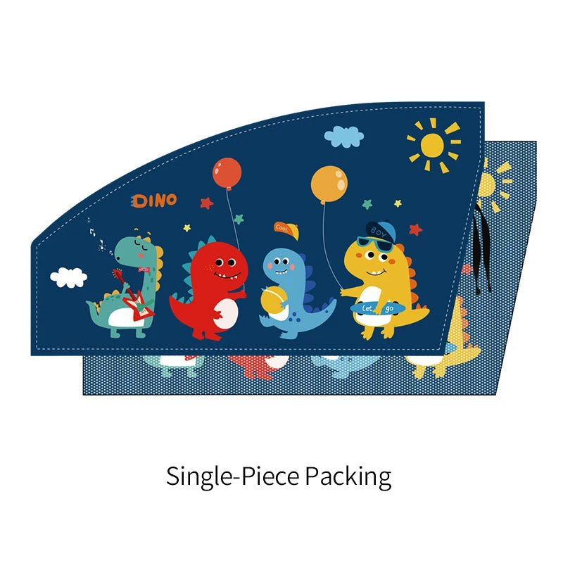 1Pcs Car Cartoon Cute Spaceman Magnet Side Window Sunshades Windshield Sunshade Rear lifestyle view