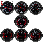 12V 52mm Car Gauge Set | Tachometer, Boost, Oil Pressure, Water Temp, Voltmeter for Petrol