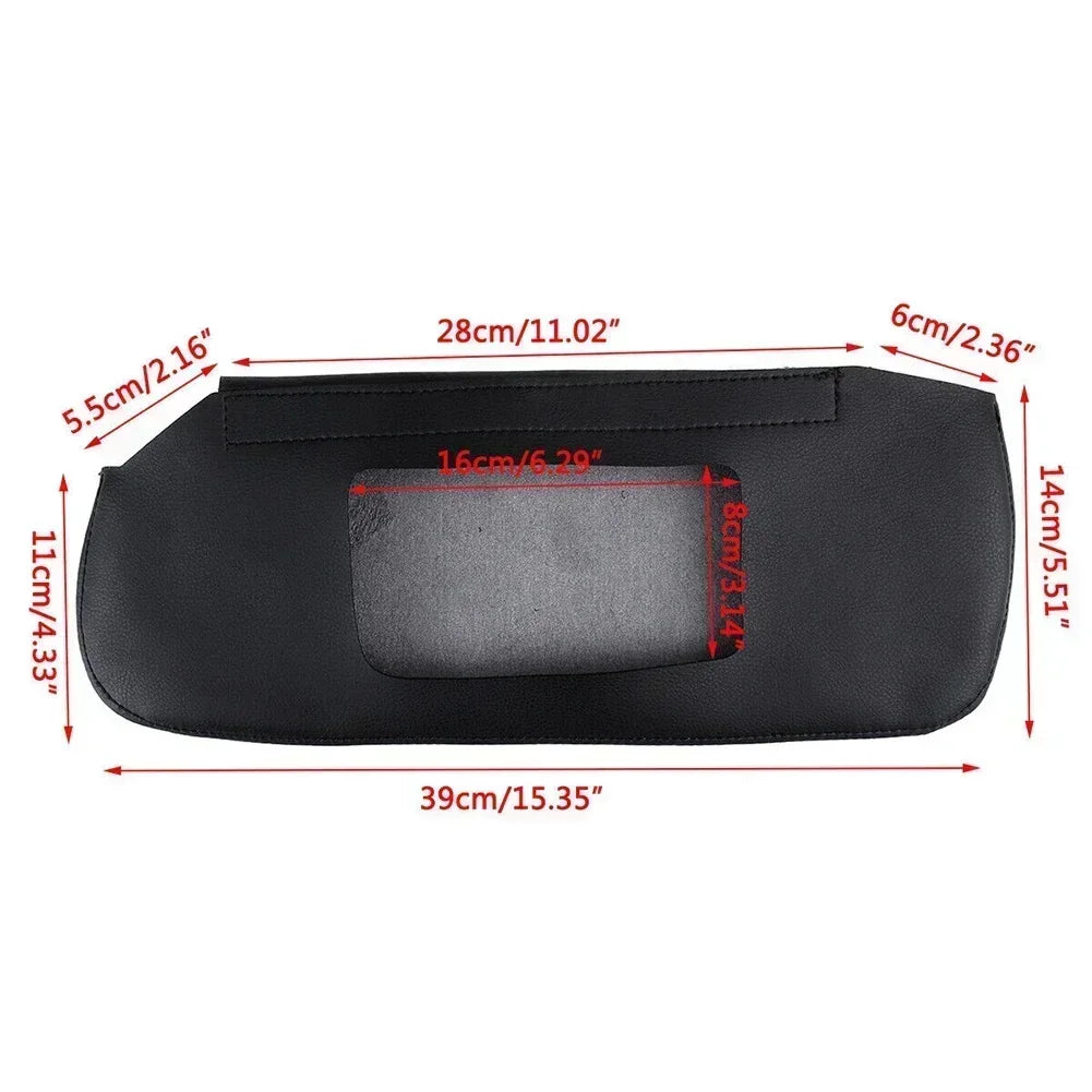 Car Sun Visor Shade Mirror Cover Replacement For Camaro For Firebird 93-02 Auto Replacement Auto Interior Car Sun Visor Shade