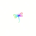 Dragonfly Mirror Stickers, Dragonfly Lovers Car Stickers, Dragonfly Stickers, Sun Visor Mirror Stickers
