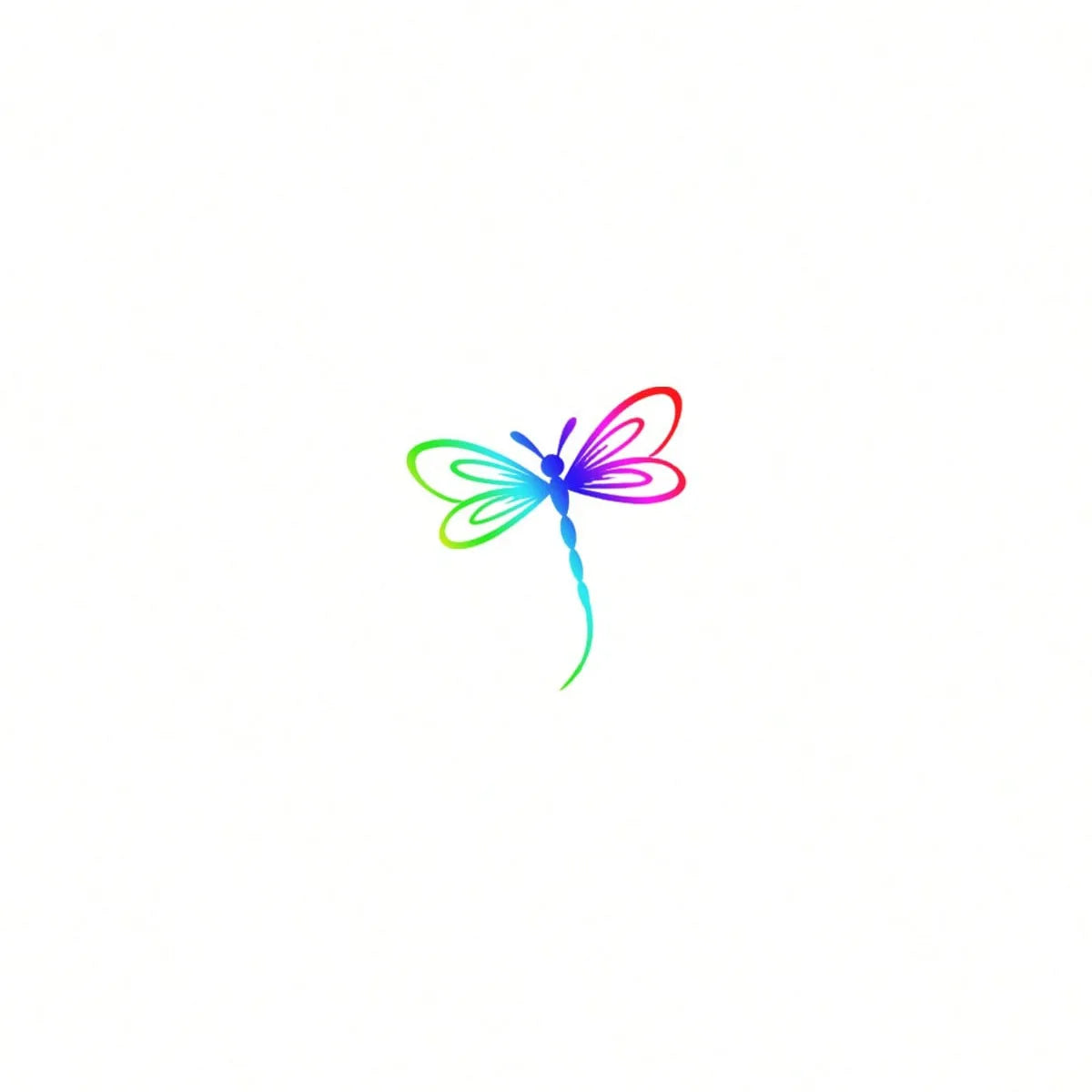 Dragonfly Mirror Stickers, Dragonfly Lovers Car Stickers, Dragonfly Stickers, Sun Visor Mirror Stickers