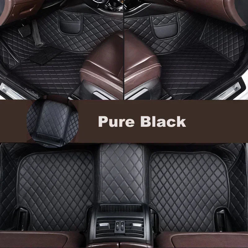 1 set Car Floor Mats For SsangYong Tivoli 2015-2017 Year Upgraded Version Foot pad Accessories Carpetscustomizedcustomized