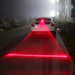 Car LED Laser Light Anti Fog Spotlights | Universal Warning Emergency Light additional angle