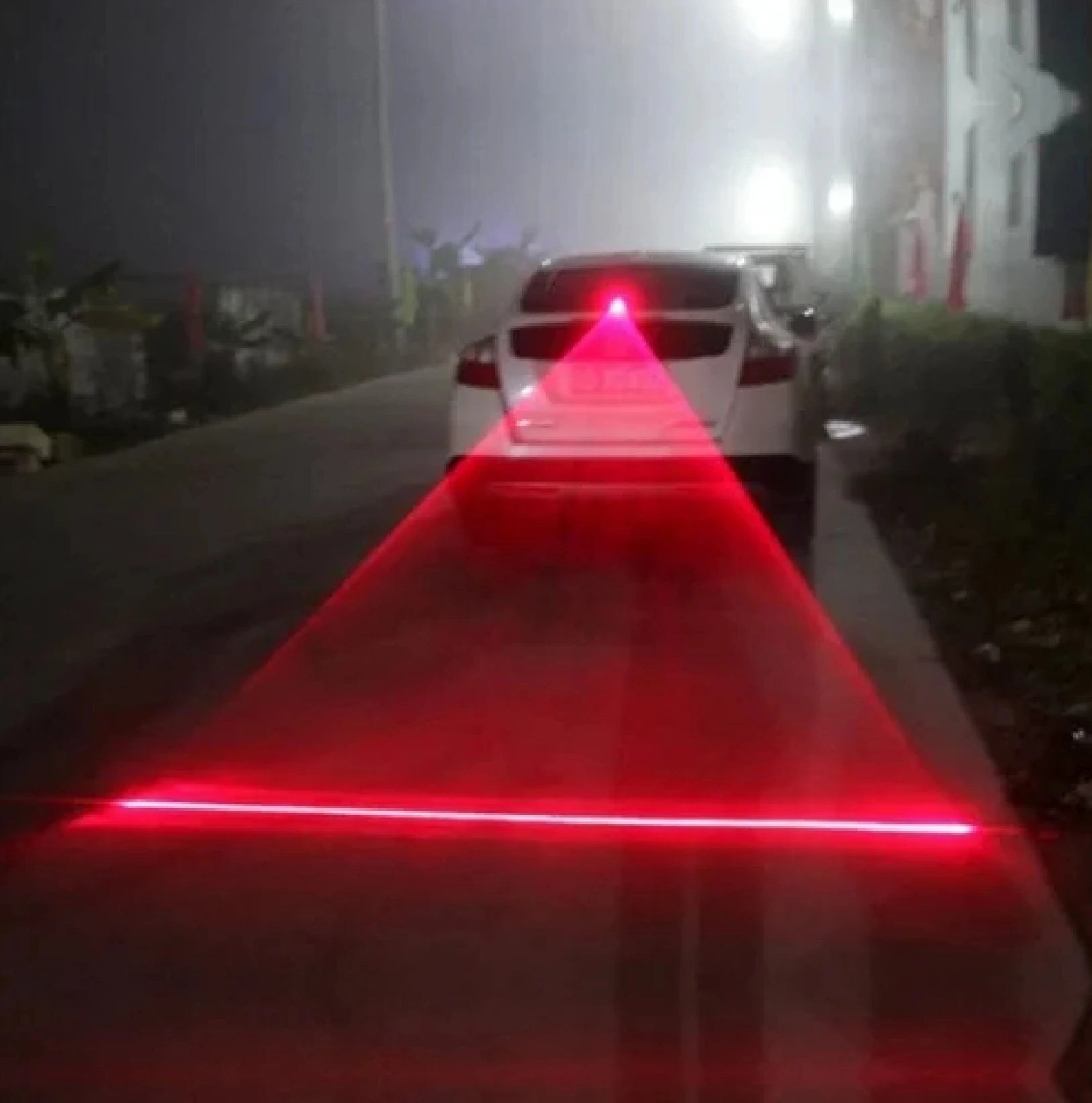 Car LED Laser Light Anti Fog Spotlights | Universal Warning Emergency Light additional angle